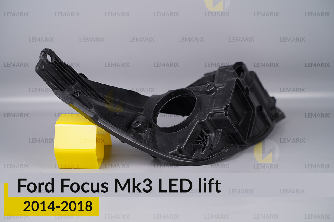Корпус фари Ford Focus Mk3 LED (2014-2018) рест лівий