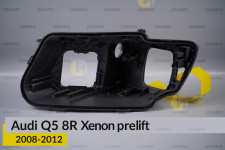 Корпус фари Audi Q5 8R Xenon (2008-2012) дорест лівий