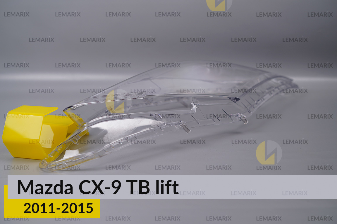 Скло фари Mazda CX-9 TB (2011-2015) рест праве