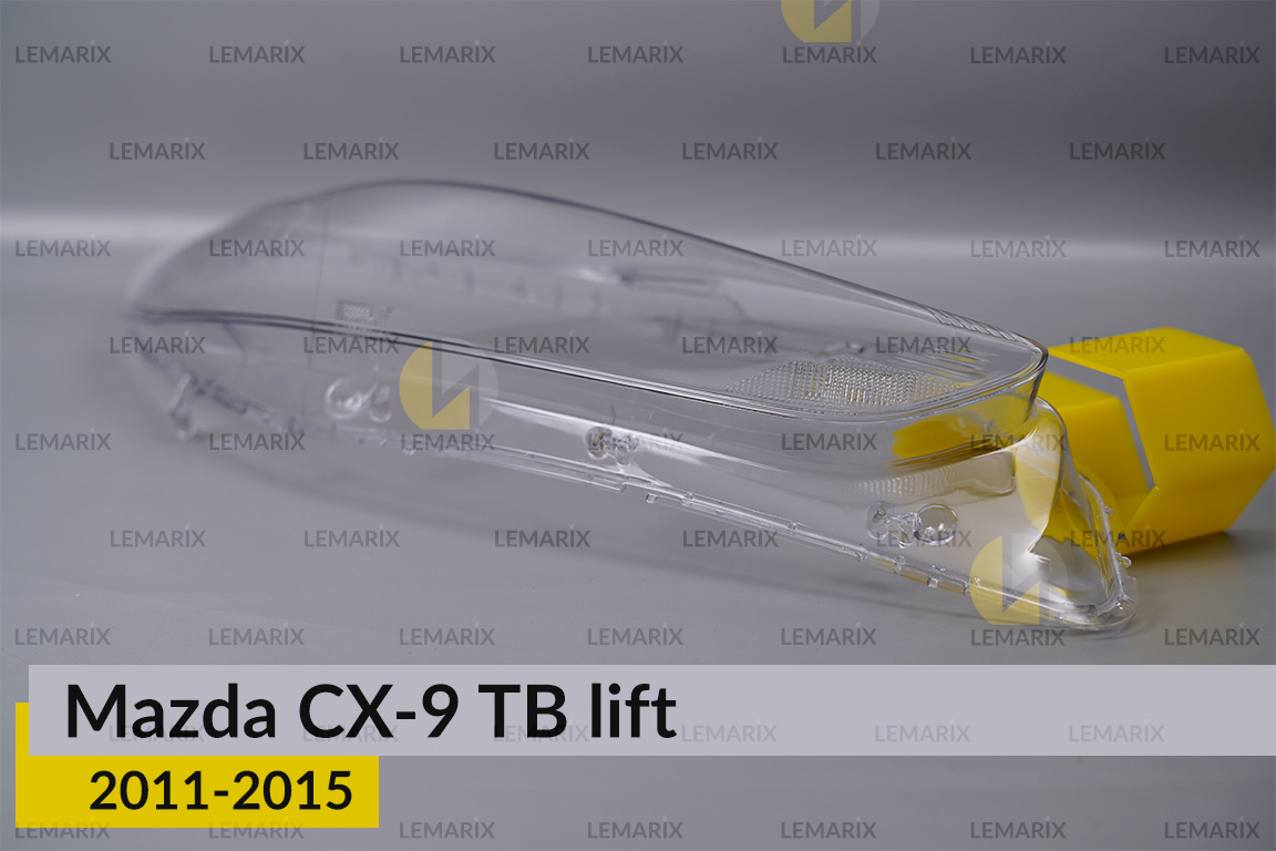 Скло фари Mazda CX-9 TB (2011-2015) рест праве