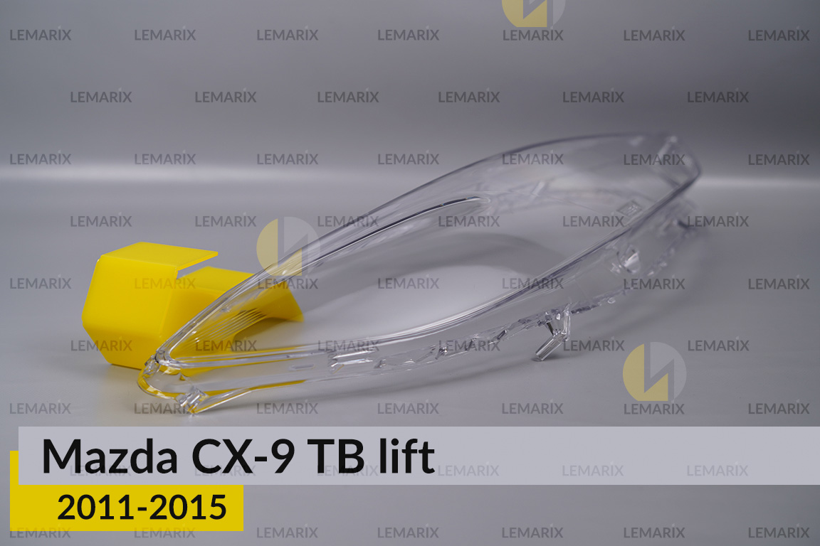 Скло фари Mazda CX-9 TB (2011-2015) рест праве