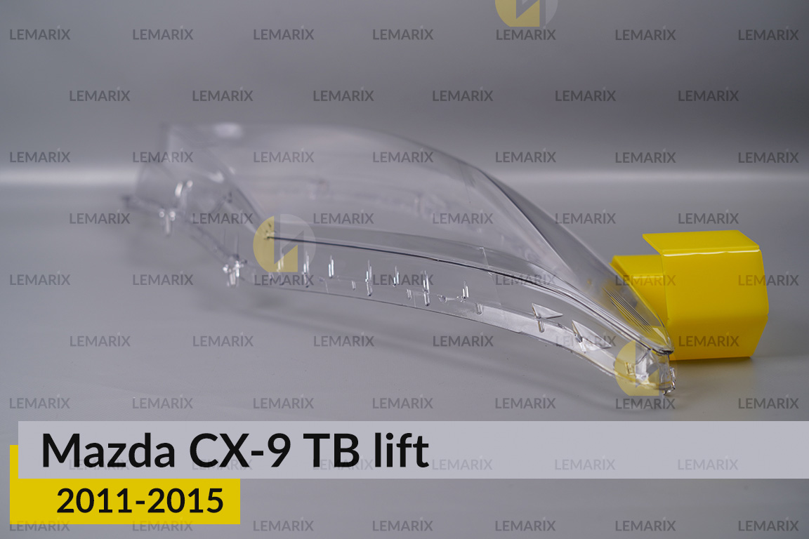 Скло фари Mazda CX-9 TB (2011-2015) рест праве