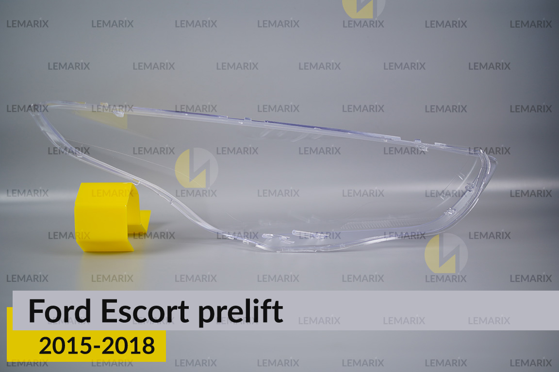 Скло фари Ford Escort (2015-2018) дорест ліве