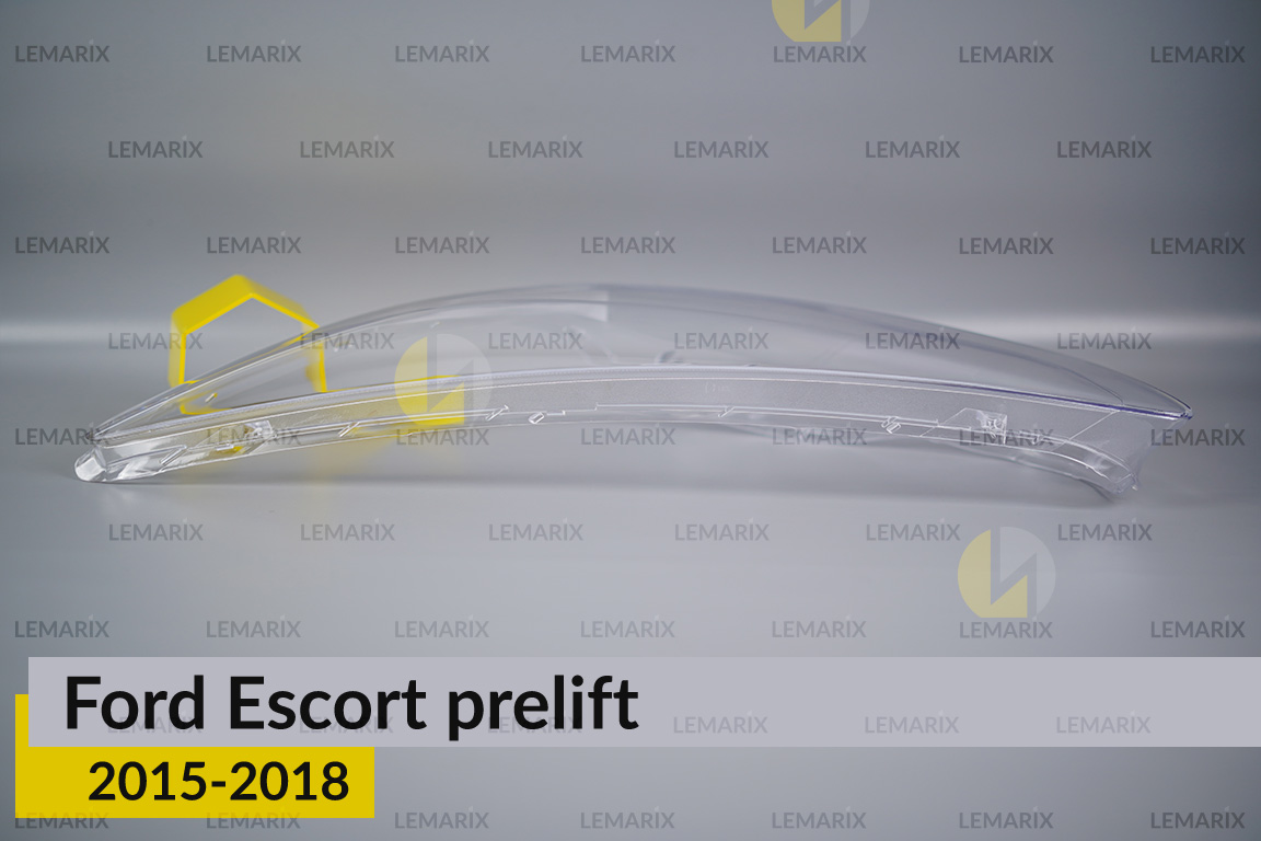 Скло фари Ford Escort (2015-2018) дорест ліве