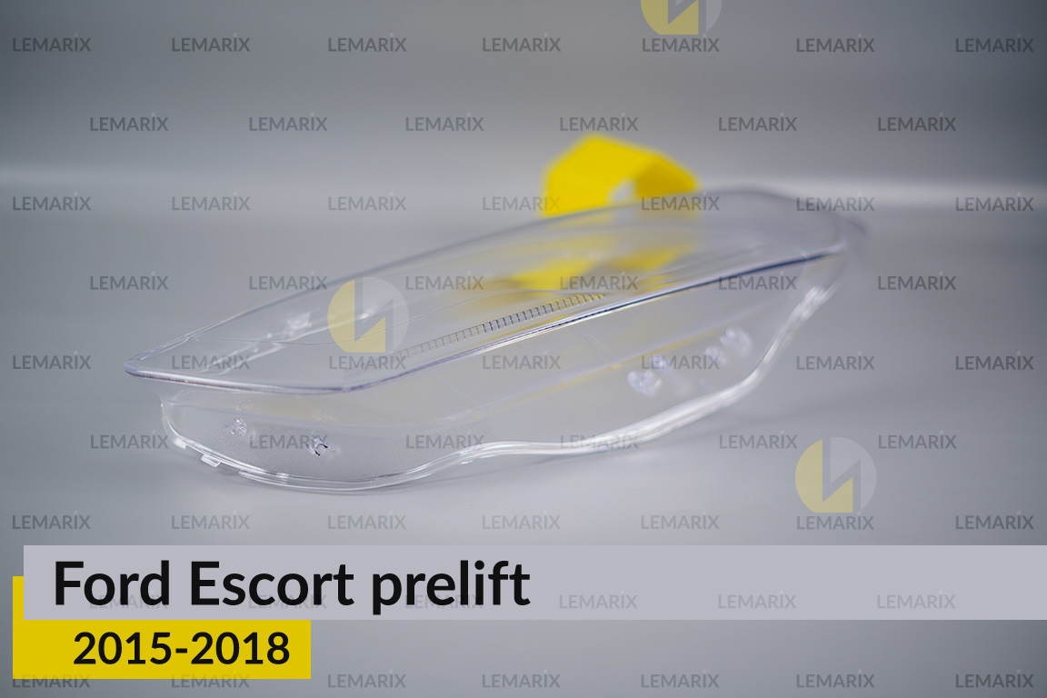 Скло фари Ford Escort (2015-2018) дорест ліве