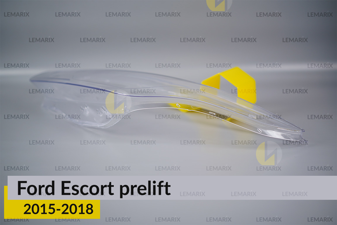 Скло фари Ford Escort (2015-2018) дорест ліве