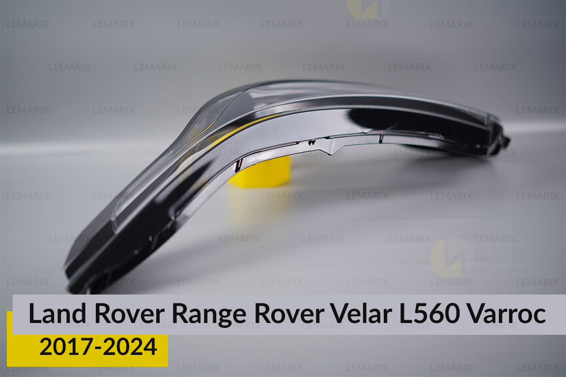 Скло фари Land Rover Range Rover Velar L560 Varroc (2017-2025) ліве