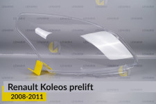 Скло фари Renault Koleos (2008-2011) дорест праве