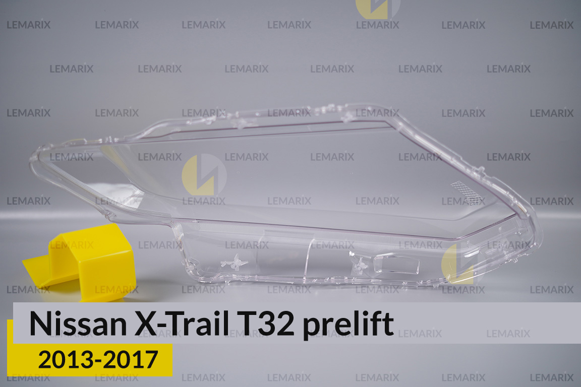 Скло фари Nissan X-Trail T32 (2013-2017) дорест ліве