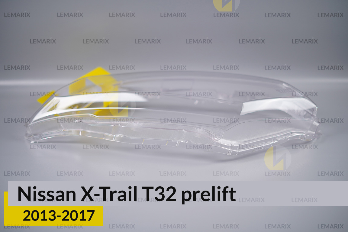 Скло фари Nissan X-Trail T32 (2013-2017) дорест ліве