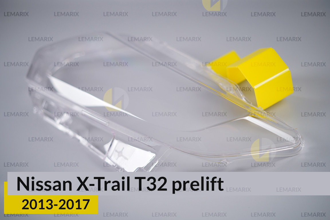 Скло фари Nissan X-Trail T32 (2013-2017) дорест ліве