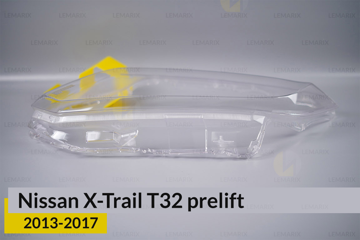 Скло фари Nissan X-Trail T32 (2013-2017) дорест ліве
