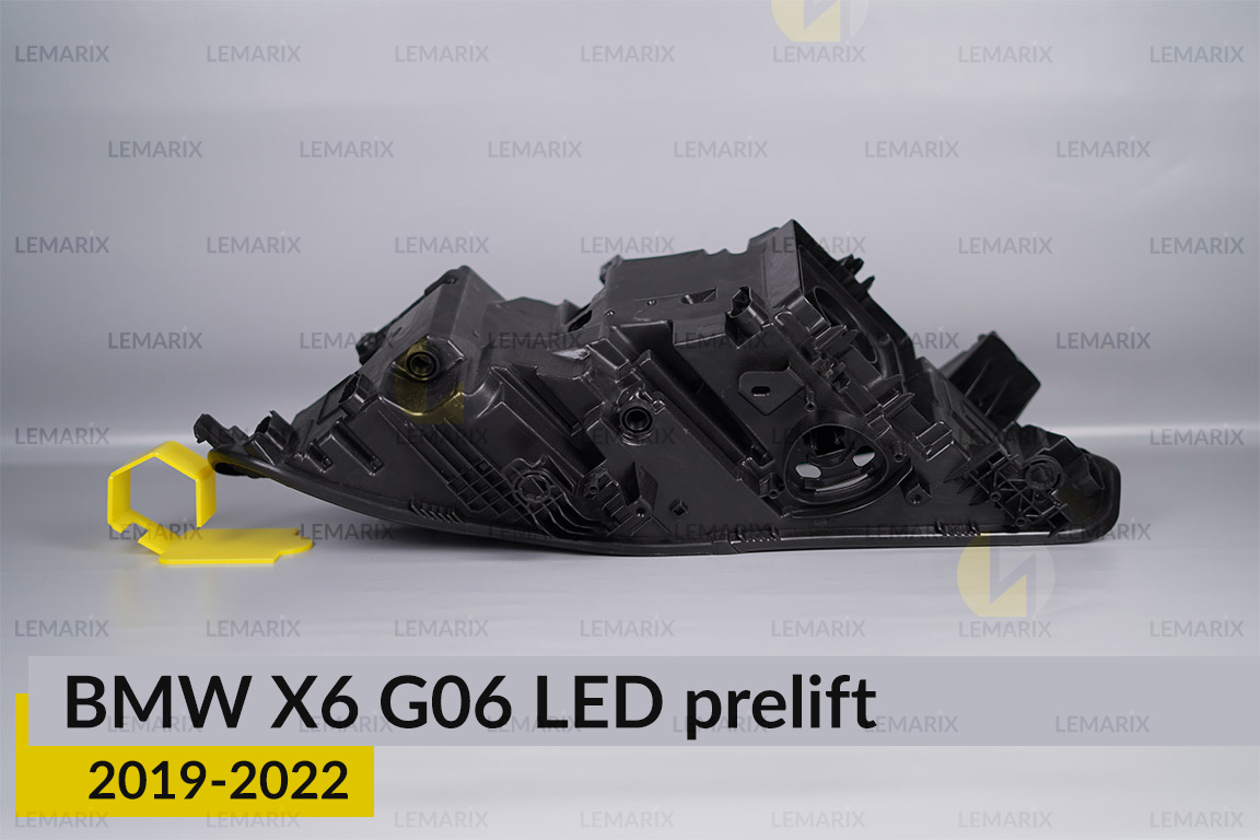 Корпус фары BMW X6 G06 LED (2019-2023) дорест правый