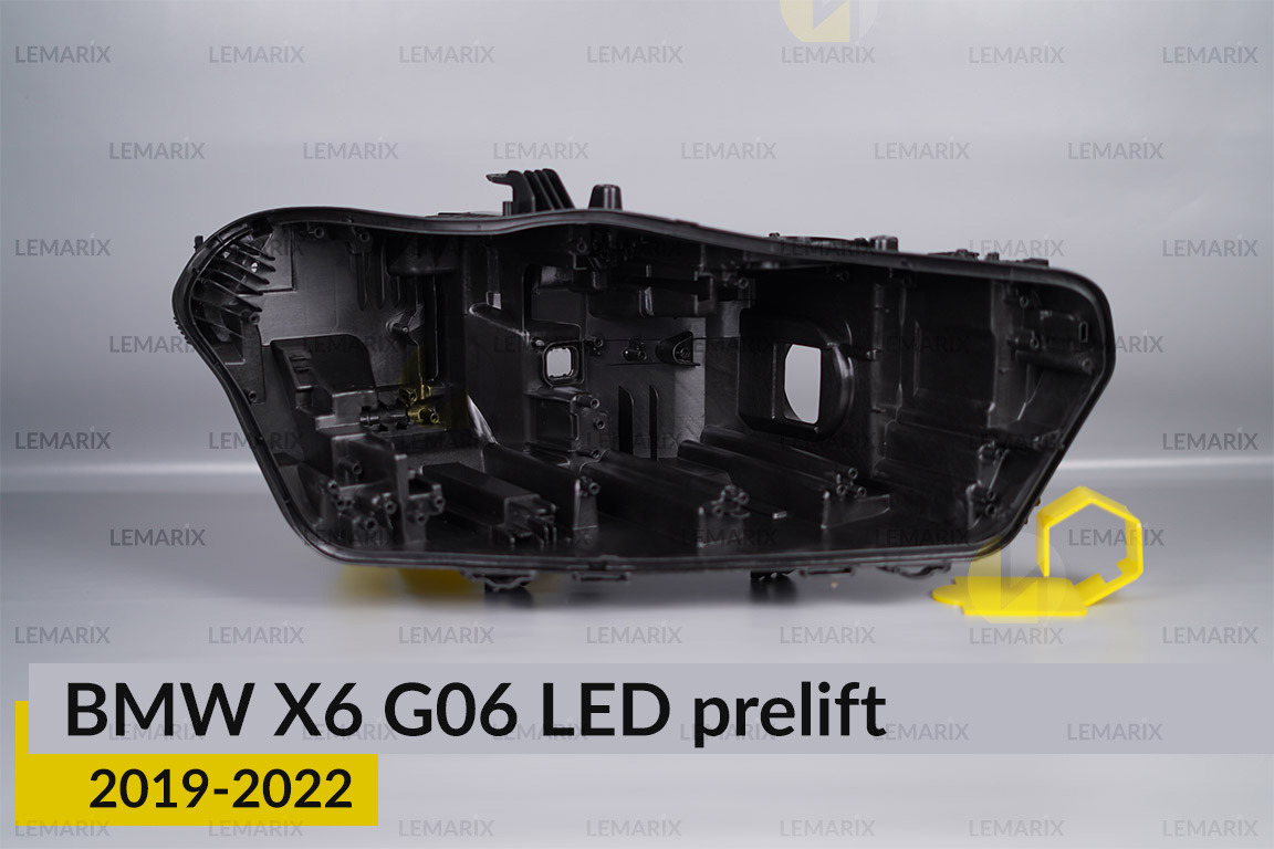 Корпус фары BMW X6 G06 LED (2019-2023) дорест правый