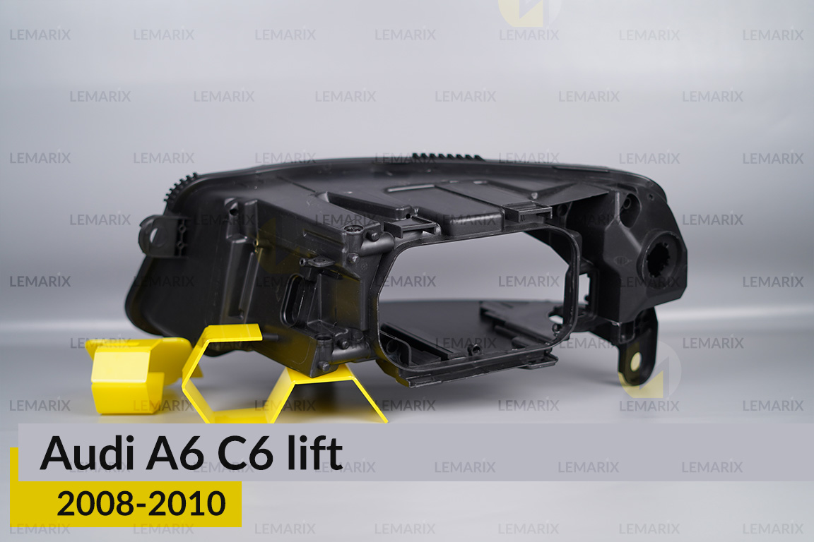 Корпус фари Audi A6 C6 (2008-2010) рест правий