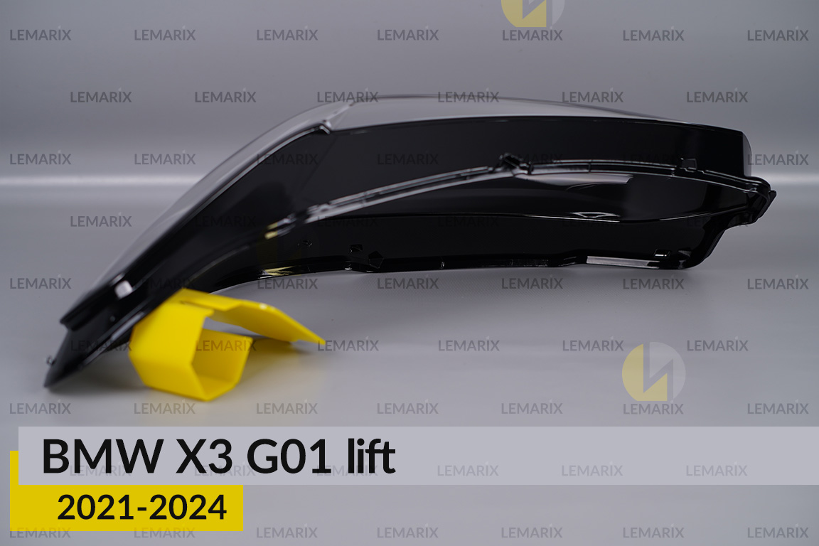 Скло фари BMW X3 G01 (2021-2024) рест ліве