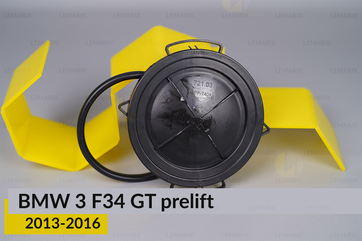 Кришка ковпак заглушка фари BMW 3 F34 GT (2013-2016) дорест ліва/права