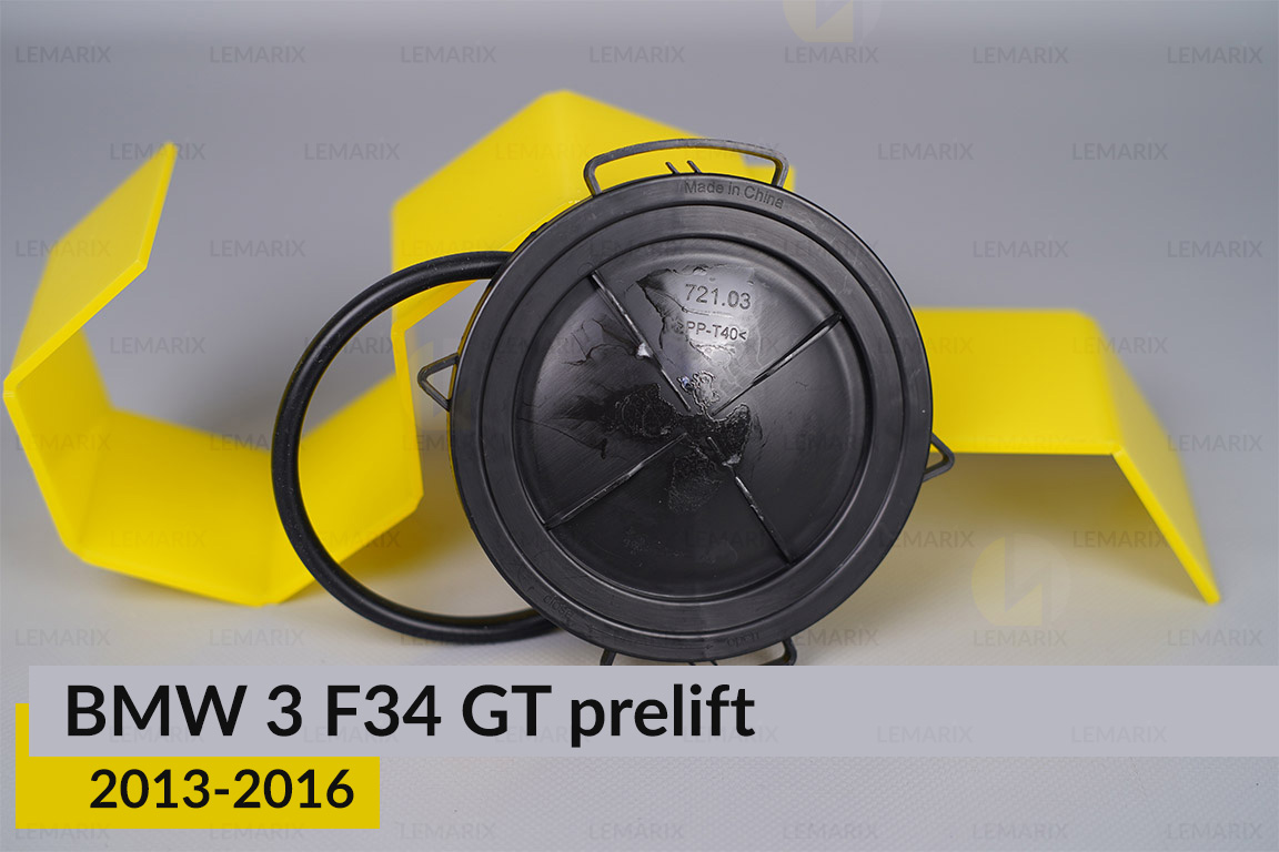 Кришка ковпак заглушка фари BMW 3 F34 GT (2013-2016) дорест ліва/права