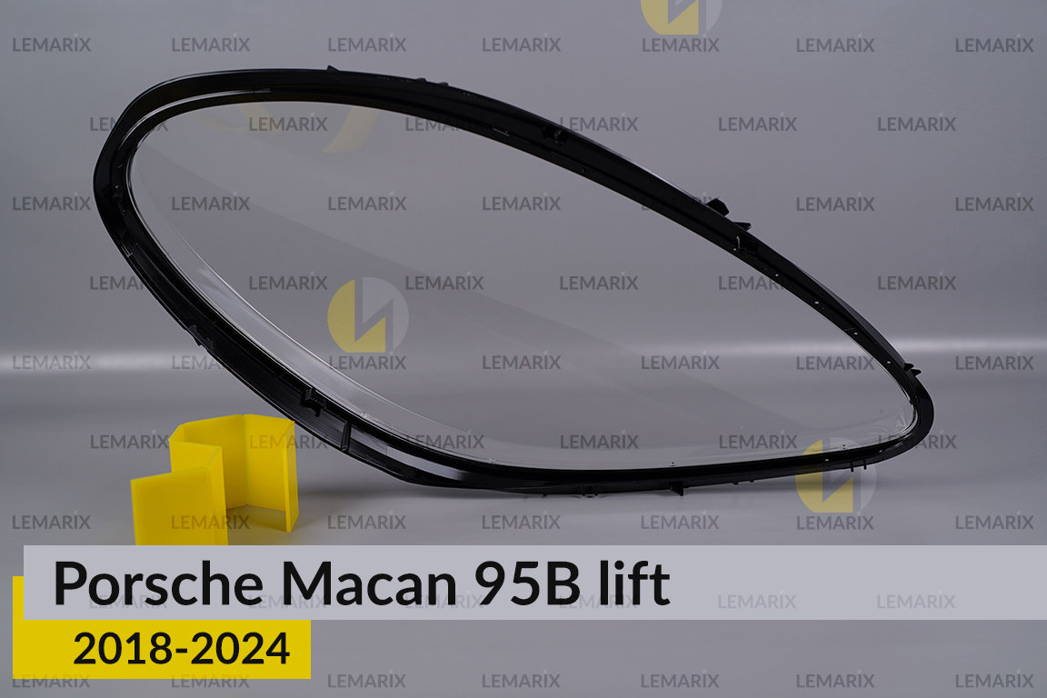 Скло фари Porsche Macan 95B (2018-2024) рест ліве