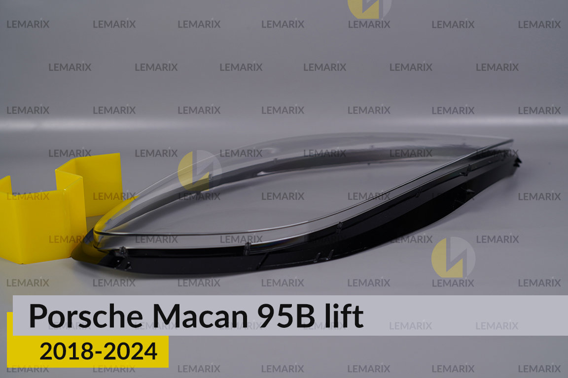 Скло фари Porsche Macan 95B (2018-2024) рест ліве
