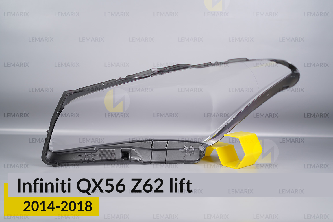 Скло фари Infiniti QX56 Z62 (2014-2018) рест праве