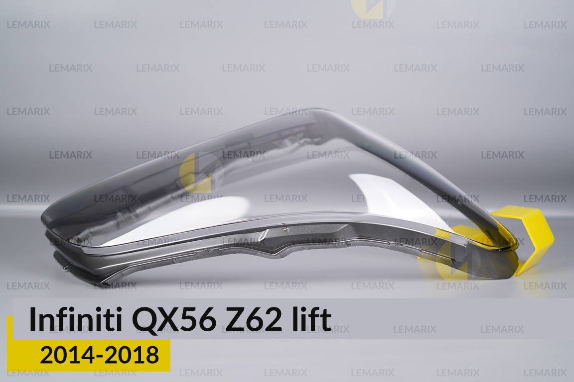 Скло фари Infiniti QX56 Z62 (2014-2018) рест праве
