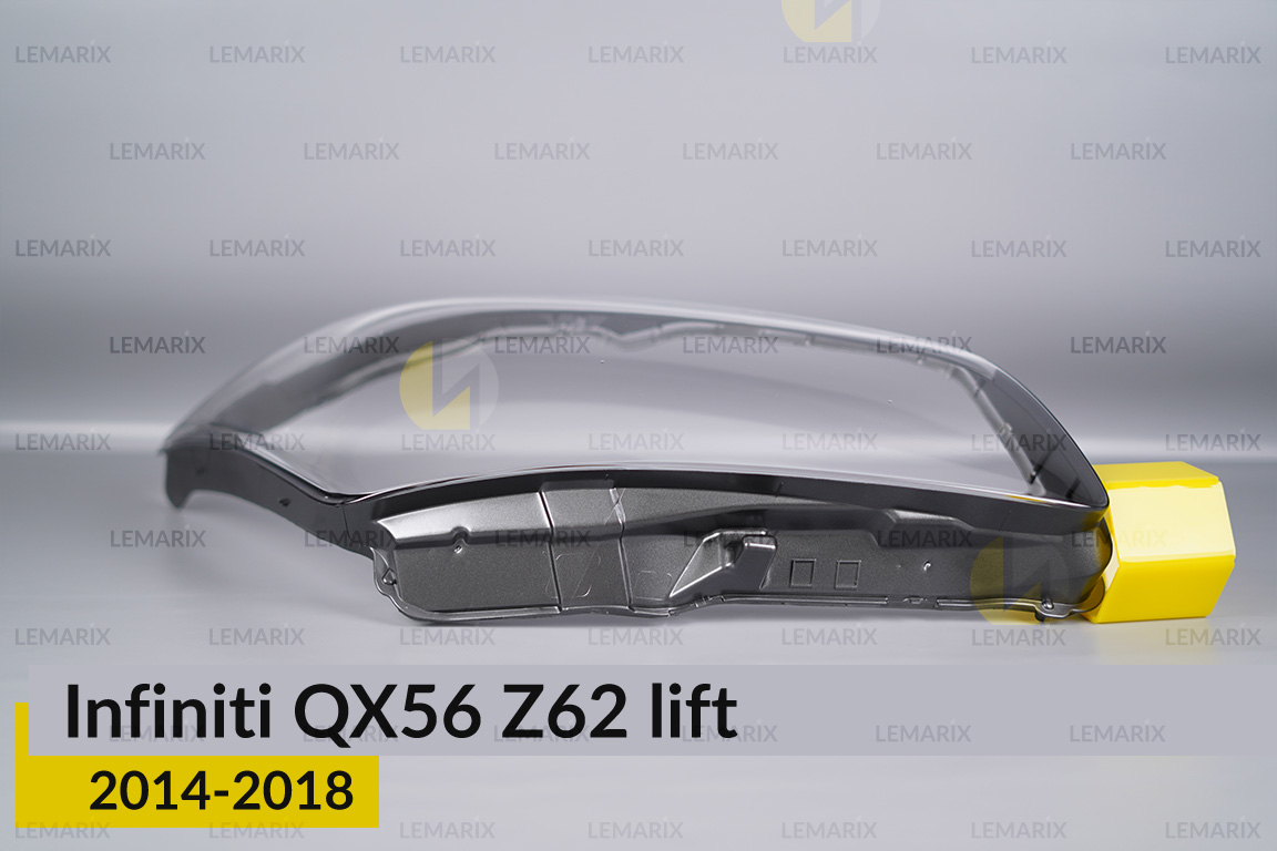 Скло фари Infiniti QX56 Z62 (2014-2018) рест праве