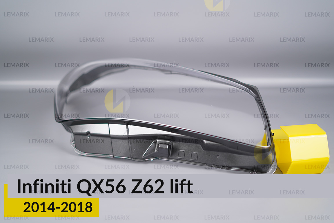Скло фари Infiniti QX56 Z62 (2014-2018) рест праве