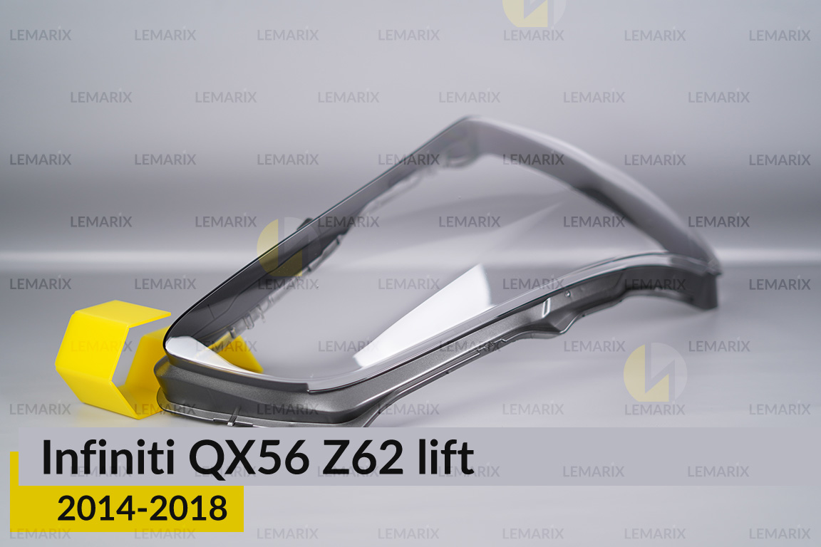Скло фари Infiniti QX56 Z62 (2014-2018) рест праве