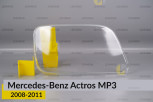 Скло фари Mercedes-Benz Actros MP3 (2008-2011) праве
