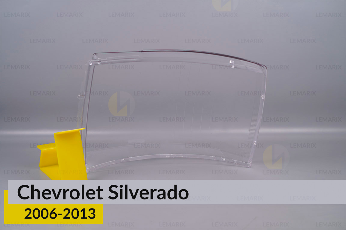 Скло фари Chevrolet Silverado (2006-2013) праве