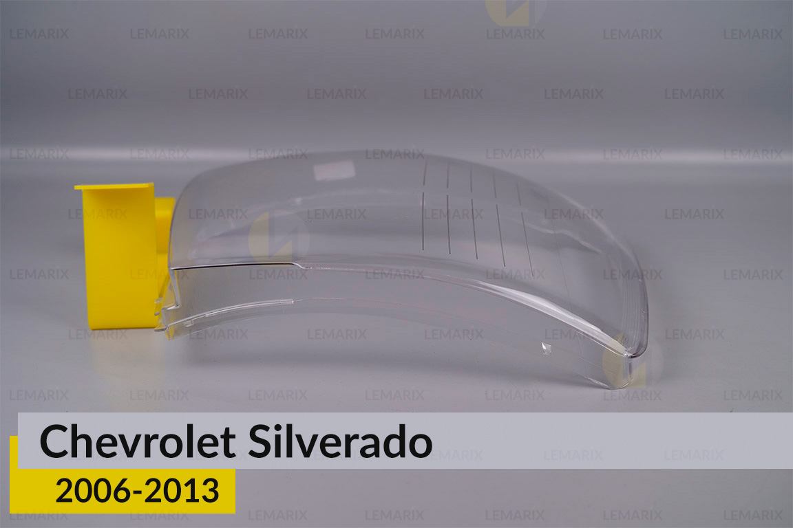 Скло фари Chevrolet Silverado (2006-2013) праве