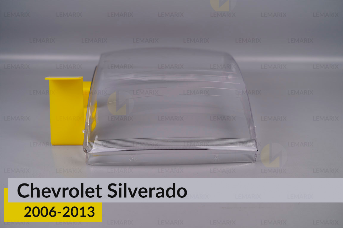Скло фари Chevrolet Silverado (2006-2013) праве