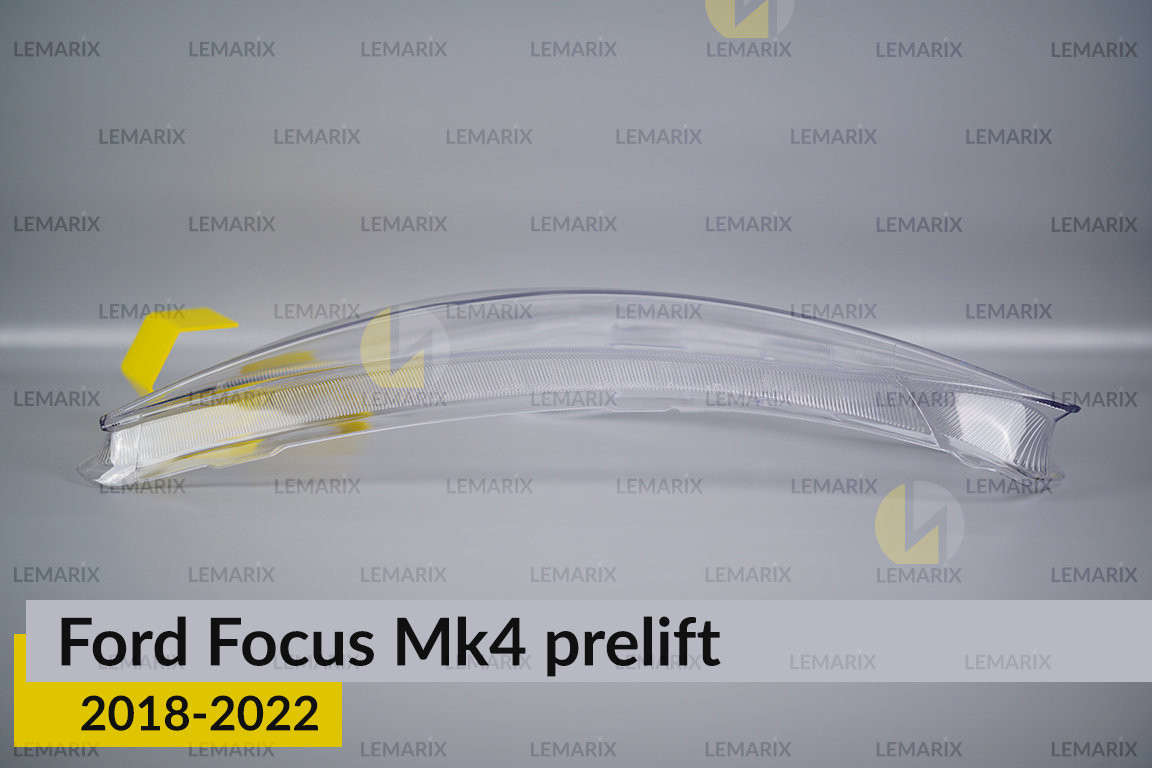 Скло фари Ford Focus Mk4 (2018-2022) дорест ліве