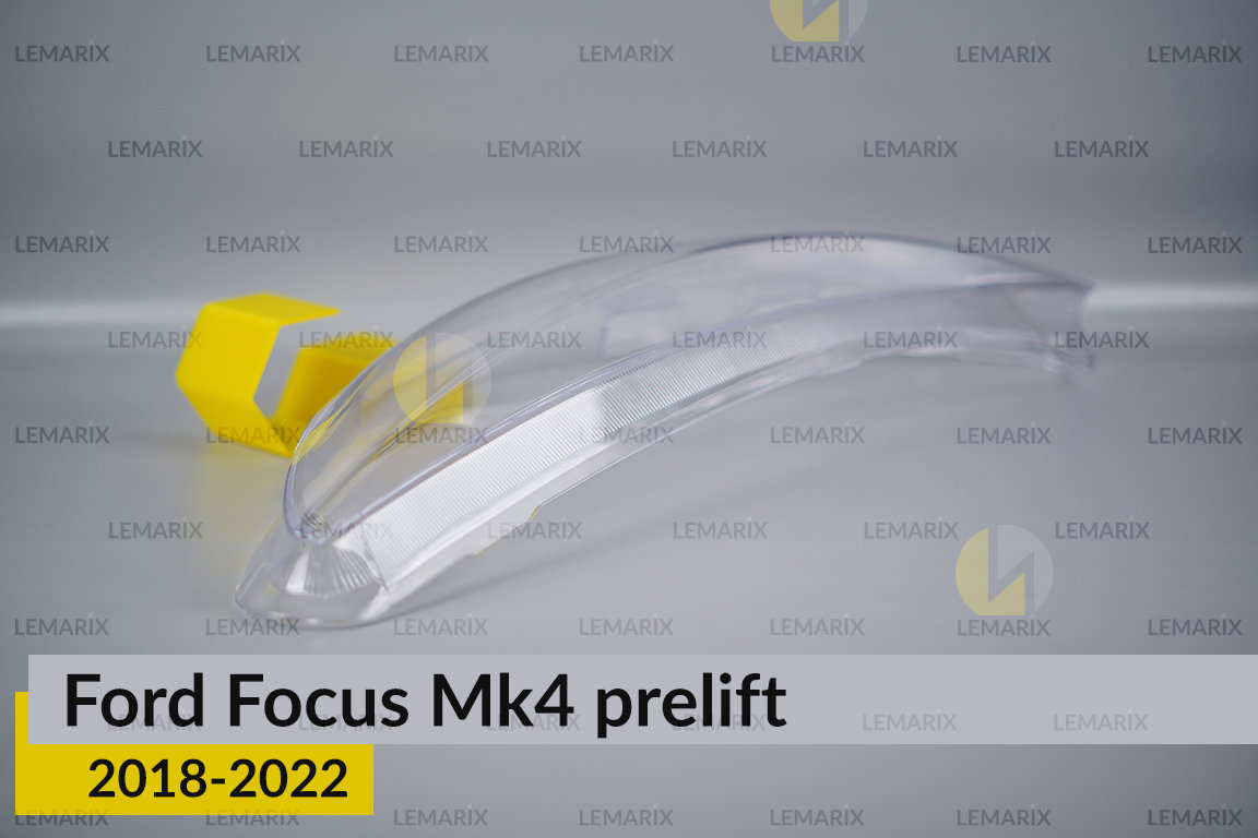 Скло фари Ford Focus Mk4 (2018-2022) дорест ліве