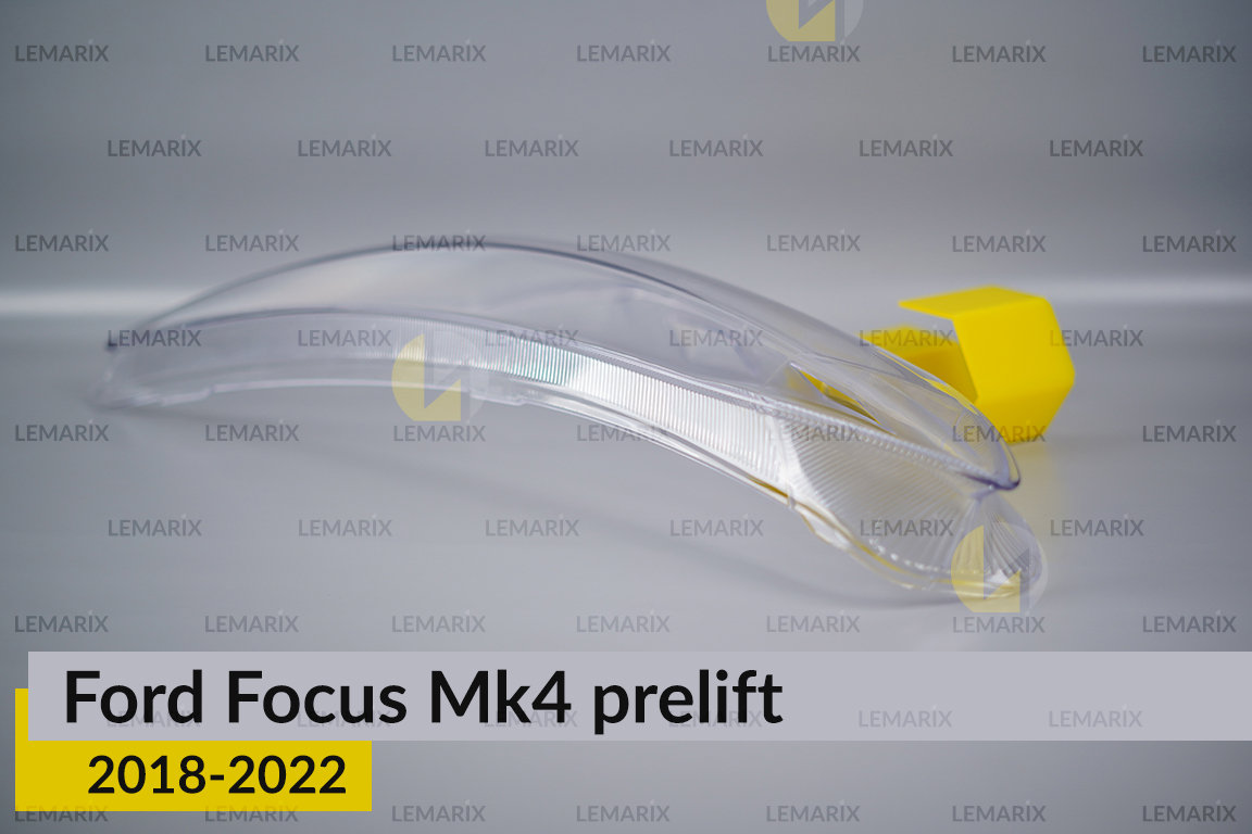 Скло фари Ford Focus Mk4 (2018-2022) дорест ліве
