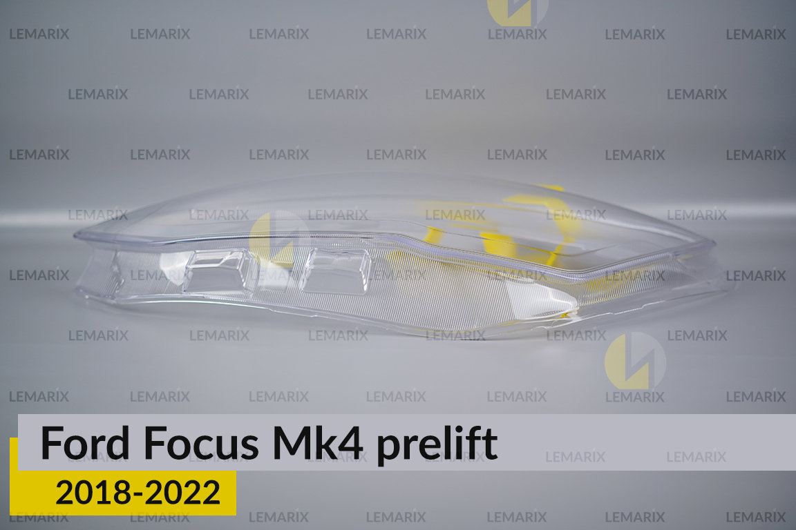 Скло фари Ford Focus Mk4 (2018-2022) дорест ліве