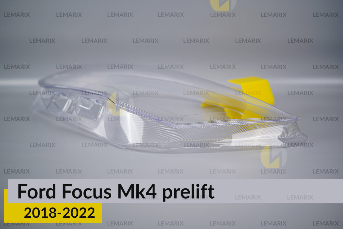 Скло фари Ford Focus Mk4 (2018-2022) дорест ліве