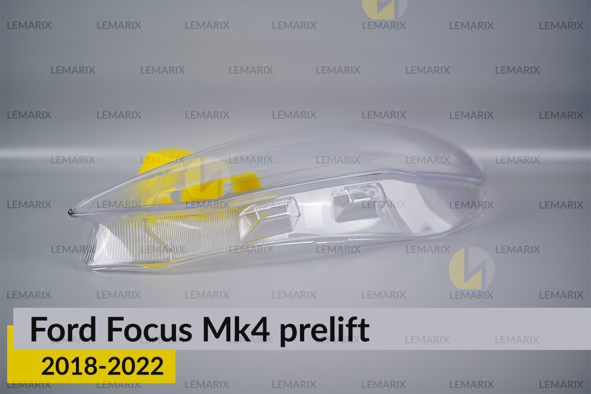 Скло фари Ford Focus Mk4 (2018-2022) дорест ліве