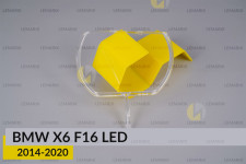 Кільце світловод фари BMW X6 F16 LED (2014-2020) велике зовнішнє праве