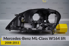 Корпус фари Mercedes-Benz ML-Class W164 (2008-2011) рест лівий