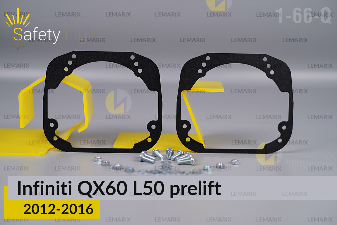 Перехідна рамка для Infiniti QX60 L50 (2012-2016) дорест