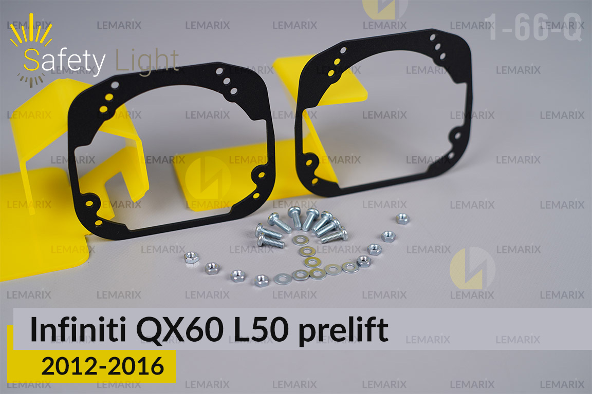 Перехідна рамка для Infiniti QX60 L50 (2012-2016) дорест