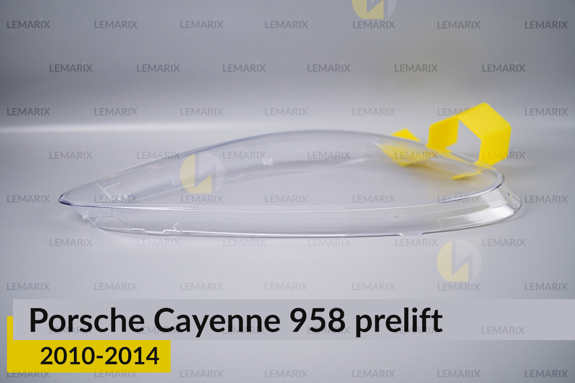 Скло фари Porsche Cayenne 958 (2010-2014) дорест праве