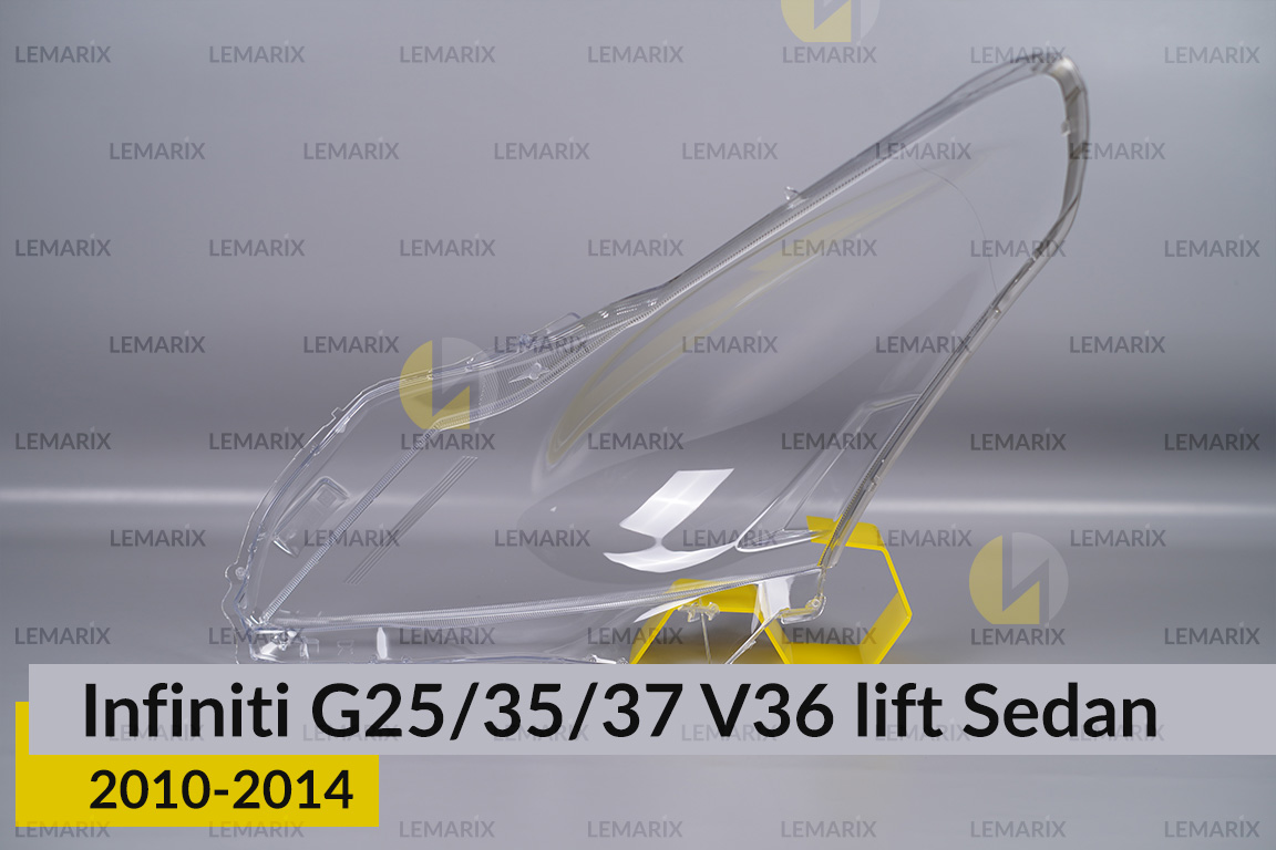 Скло фари Infiniti G25/35/37 V36 Sedan (2010-2014) рест праве