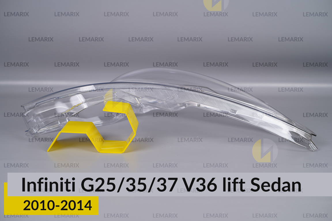Скло фари Infiniti G25/35/37 V36 Sedan (2010-2014) рест праве