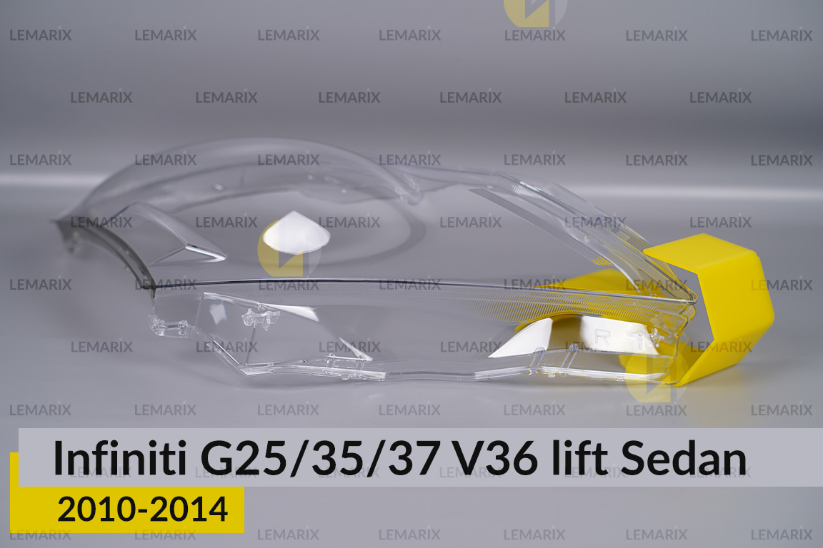 Скло фари Infiniti G25/35/37 V36 Sedan (2010-2014) рест праве