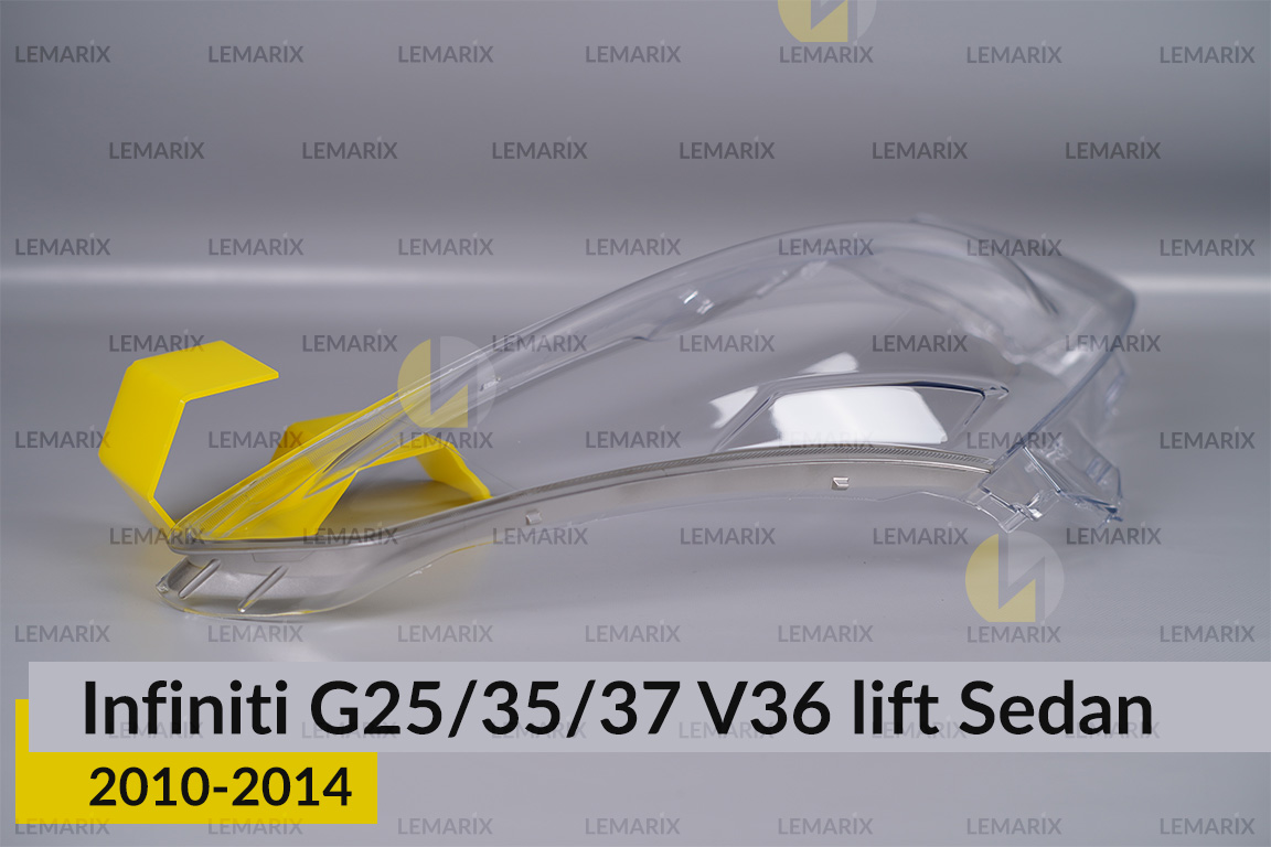 Скло фари Infiniti G25/35/37 V36 Sedan (2010-2014) рест праве