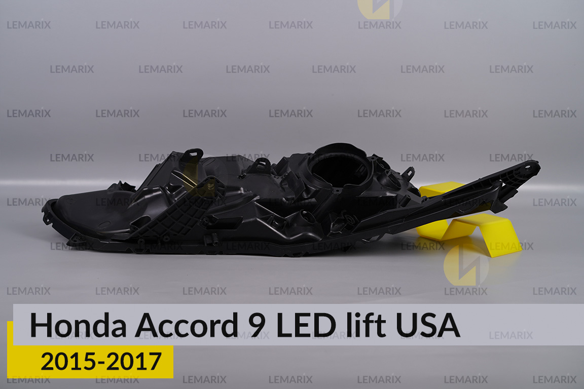 Корпус фари Honda Accord 9 LED USA (2015-2017) рест лівий