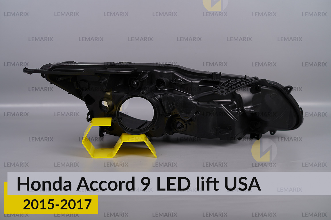 Корпус фари Honda Accord 9 LED USA (2015-2017) рест лівий